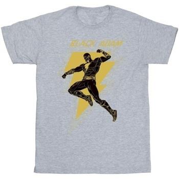 T-shirt enfant Dc Comics Black Adam Golden Bolt Chest