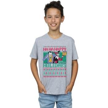 T-shirt enfant Dc Comics Ha Ha Happy Holidays