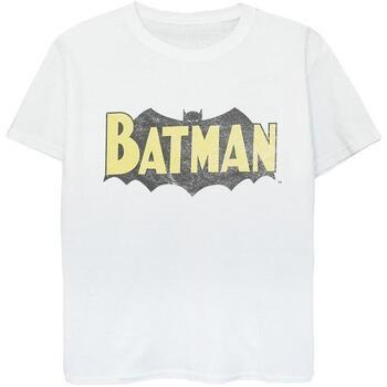 T-shirt enfant Dc Comics Batman Retro Shield Fade Distress