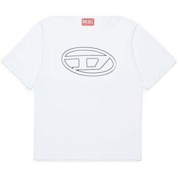 T-shirt enfant Diesel J01788-0BEAF TJUSTBIGOVAL OVER-K100