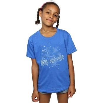 T-shirt enfant Disney Death Star Sleigh