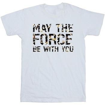 T-shirt enfant Disney May The Force Infill
