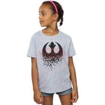T-shirt enfant Disney The Last Jedi Shattered Emblem