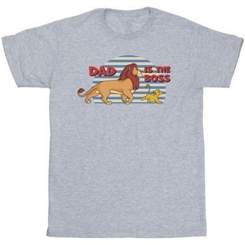 T-shirt enfant Disney The Lion King Dad Boss