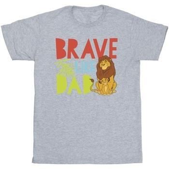 T-shirt enfant Disney The Lion King Brave Like Dad