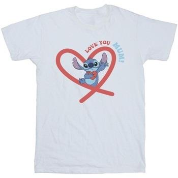 T-shirt enfant Disney Lilo Stitch Love You Mum