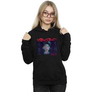 Sweat-shirt Disney Mulan Geisha Face