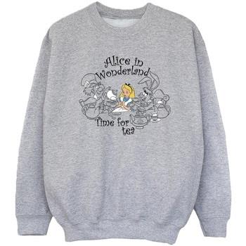 Sweat-shirt enfant Disney Alice In Wonderland Time For Tea