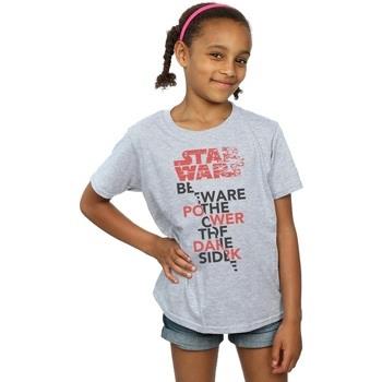 T-shirt enfant Disney The Last Jedi Power Of The Dark Side