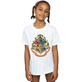 T-shirt enfant Harry Potter Hogwarts Crest Gold Ink