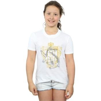 T-shirt enfant Harry Potter Hufflepuff Badger Crest