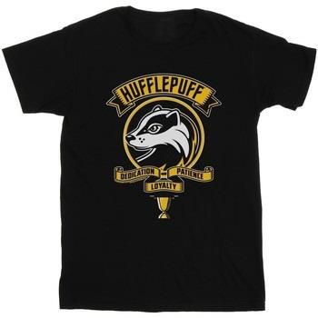 T-shirt enfant Harry Potter Hufflepuff Toon Crest