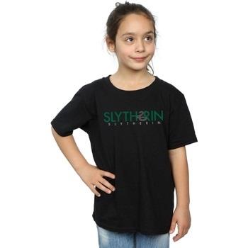 T-shirt enfant Harry Potter Slytherin Text