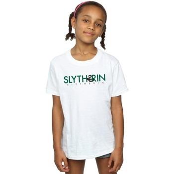 T-shirt enfant Harry Potter Slytherin Text