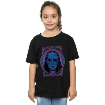 T-shirt enfant Harry Potter Neon Death Eater Mask