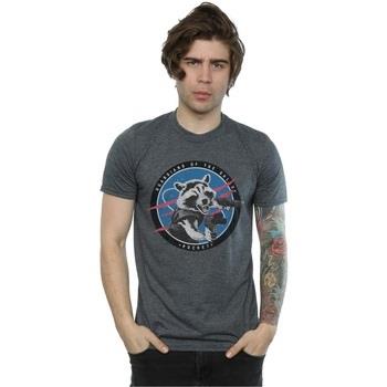 T-shirt Marvel Guardians Of The Galaxy Rocket Emblem