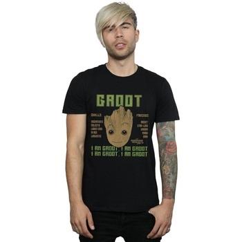 T-shirt Marvel Guardians Of The Galaxy Vol. 2 Groot Skills