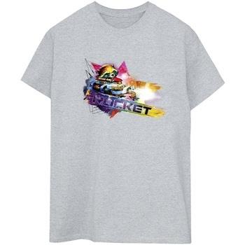 T-shirt Marvel Guardians Of The Galaxy Abstract Rocket Raccoon