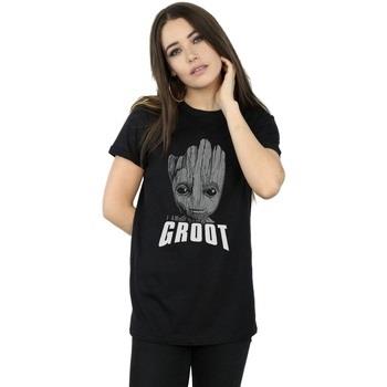 T-shirt Marvel Guardians Of The Galaxy Groot Face