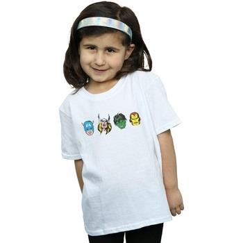 T-shirt enfant Marvel Avengers Comic Heads