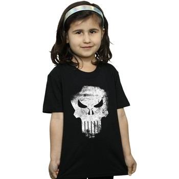 T-shirt enfant Marvel The Punisher Distrressed Skull