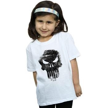 T-shirt enfant Marvel The Punisher Distrressed Skull