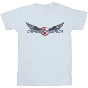 T-shirt Marvel Falcon And The Winter Soldier Captain America Logo