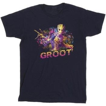T-shirt Marvel Guardians Of The Galaxy Abstract Groot