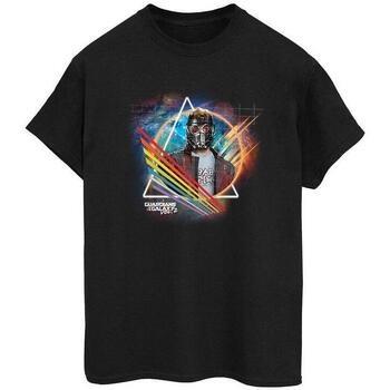 T-shirt Marvel Guardians Of The Galaxy Neon Star Lord Masked