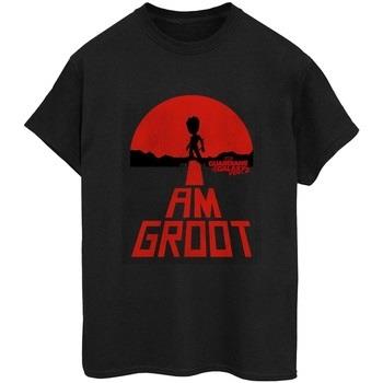 T-shirt Marvel Guardians Of The Galaxy I Am Groot Red