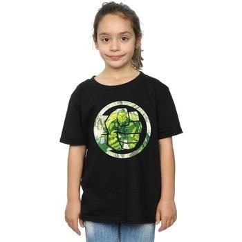 T-shirt enfant Marvel Avengers Hulk Montage Symbol