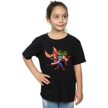 T-shirt enfant Marvel Avengers Assemble Comic Team