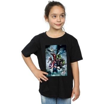 T-shirt enfant Marvel Avengers Assemble Team Montage