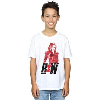 T-shirt enfant Marvel Black Widow Movie Logo Artwork