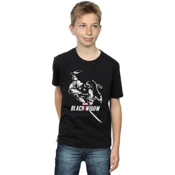 T-shirt enfant Marvel Black Widow Movie Taskmaster Battle