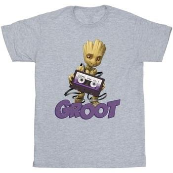 T-shirt Guardians Of The Galaxy Groot Casette