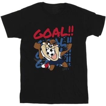 T-shirt enfant Dessins Animés Taz Goal Goal Goal