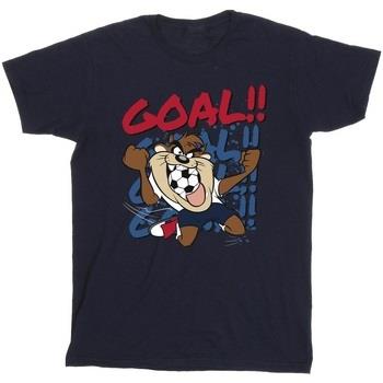 T-shirt enfant Dessins Animés Taz Goal Goal Goal