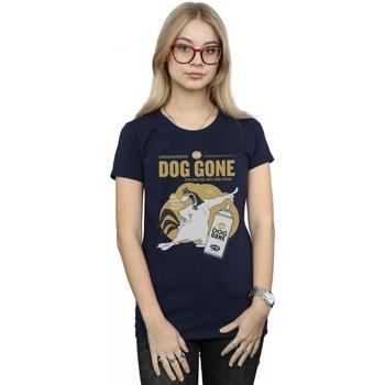 T-shirt Dessins Animés Foghorn Leghorn Dog Gone