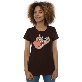 T-shirt Dessins Animés Tasmanian Devil Face