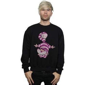 Sweat-shirt Disney Alice In Wonderland Cheshire Cat Upside Down