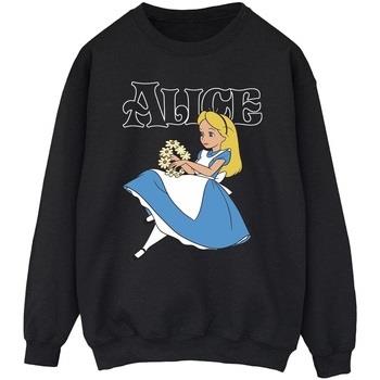 Sweat-shirt Disney Alice In Wonderland Flowers