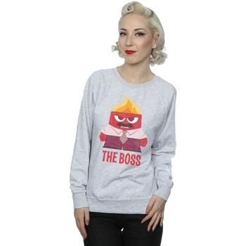 Sweat-shirt Disney Inside Out Anger The Boss