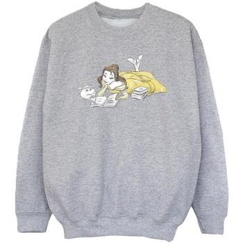 Sweat-shirt enfant Disney Beauty And The Beast Belle Reading