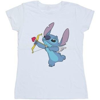 T-shirt Disney Lilo And Stitch Stitch Cupid Valentines