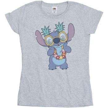 T-shirt Disney Lilo And Stitch Tropical Fun