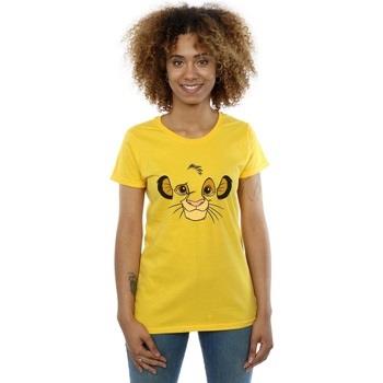 T-shirt Disney The Lion King Simba Face