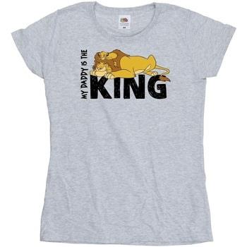 T-shirt Disney The Lion King Daddy Is King