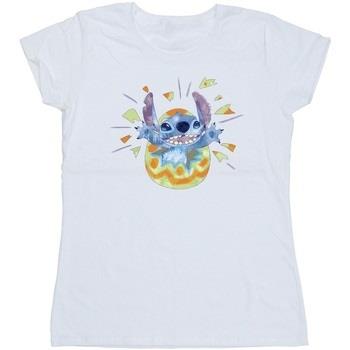 T-shirt Disney Lilo Stitch Cracking Egg