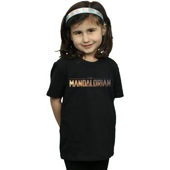 T-shirt enfant Disney The Mandalorian Series Logo